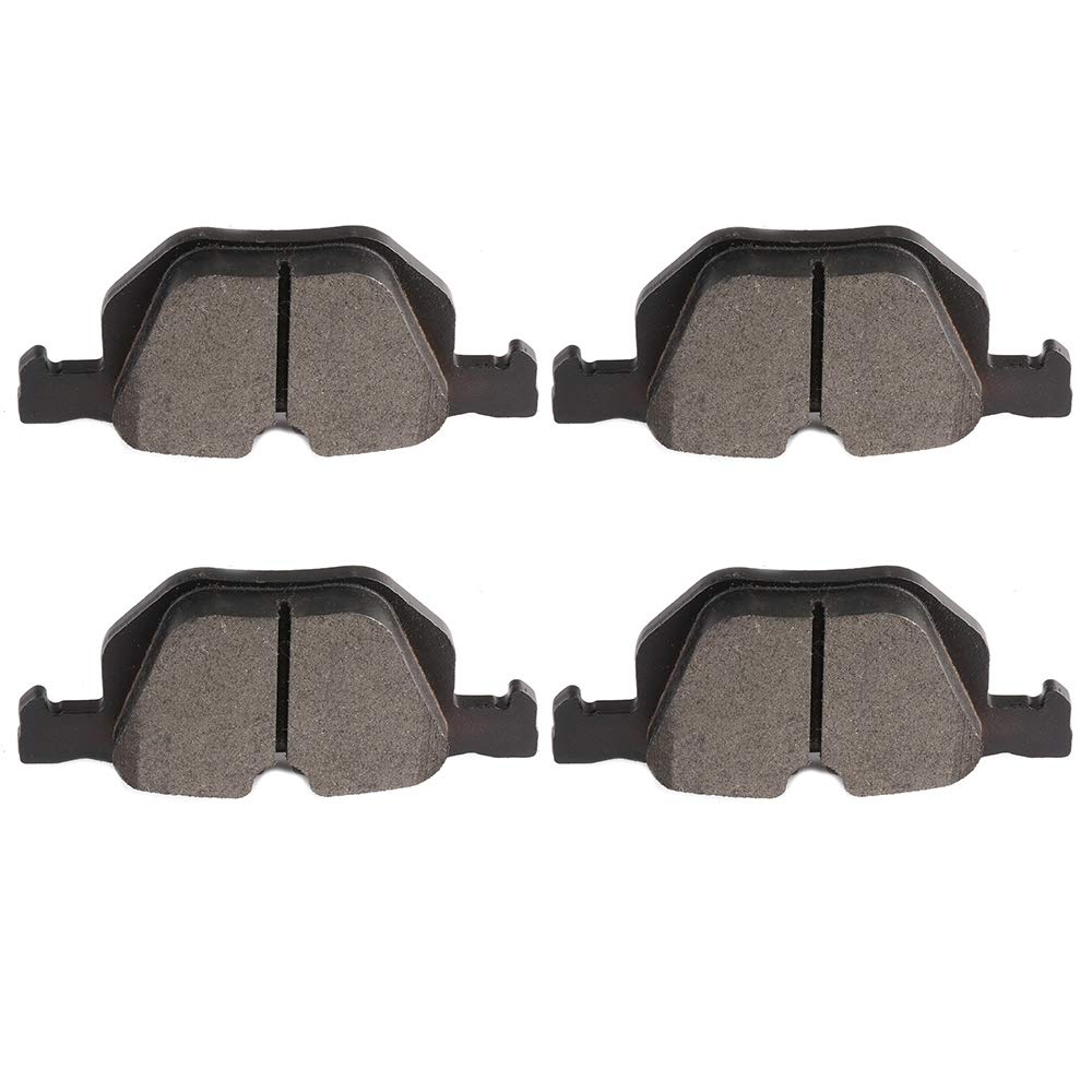 cciyu D1042 Ceramic Rear Brake Pad Set Fit For 2007-2017 For BMW X5,2010-2017 For BMW X6