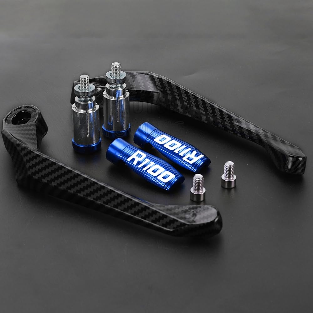 Palanca Para Manillar Moto Protector de puños manillar palanca embrague freno(Lever Guard Blue)