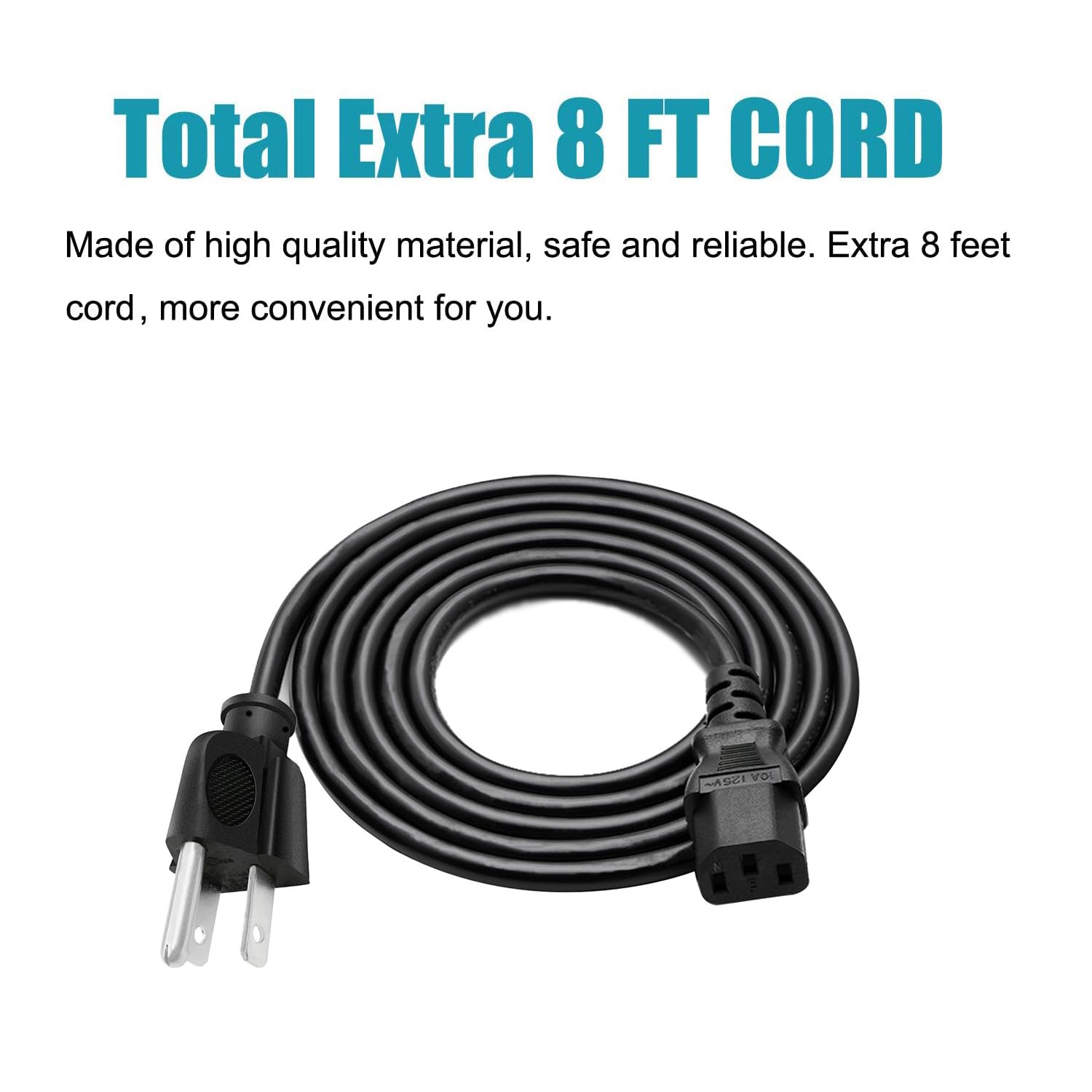 Amazon.com: AC Power Cord Replacement for ADAM Audio T5V A7V A77H