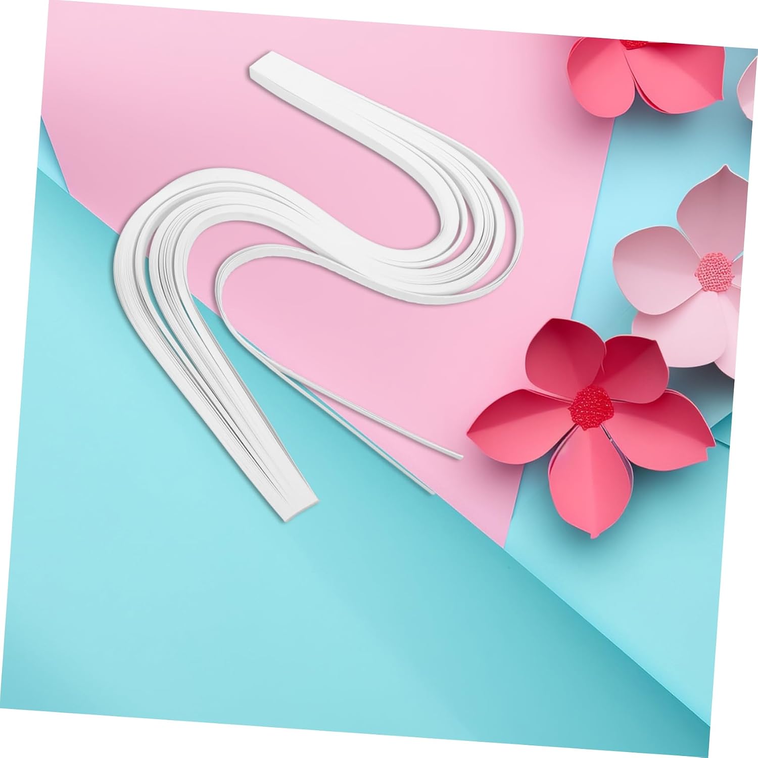 Gadpiparty 53cm Wide DIY Paper Quilling Strips Set 120 Colorful Craft Paper Strips for Handmade Projects Suitable for Ages for Scrapbooking and Card Making