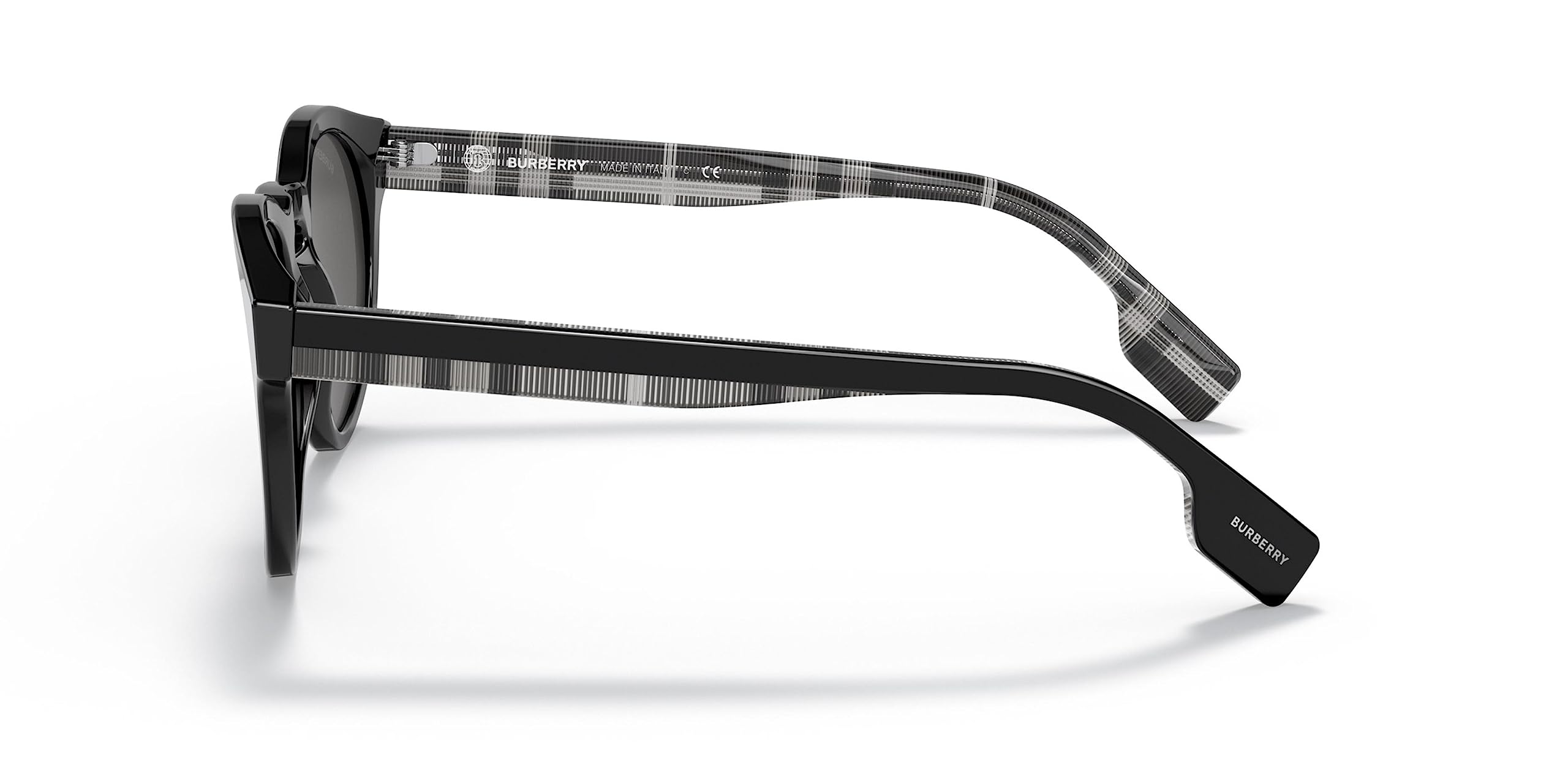 BURBERRY Sunglasses BE 4359 399687 Reid Black Dark Grey | B2B