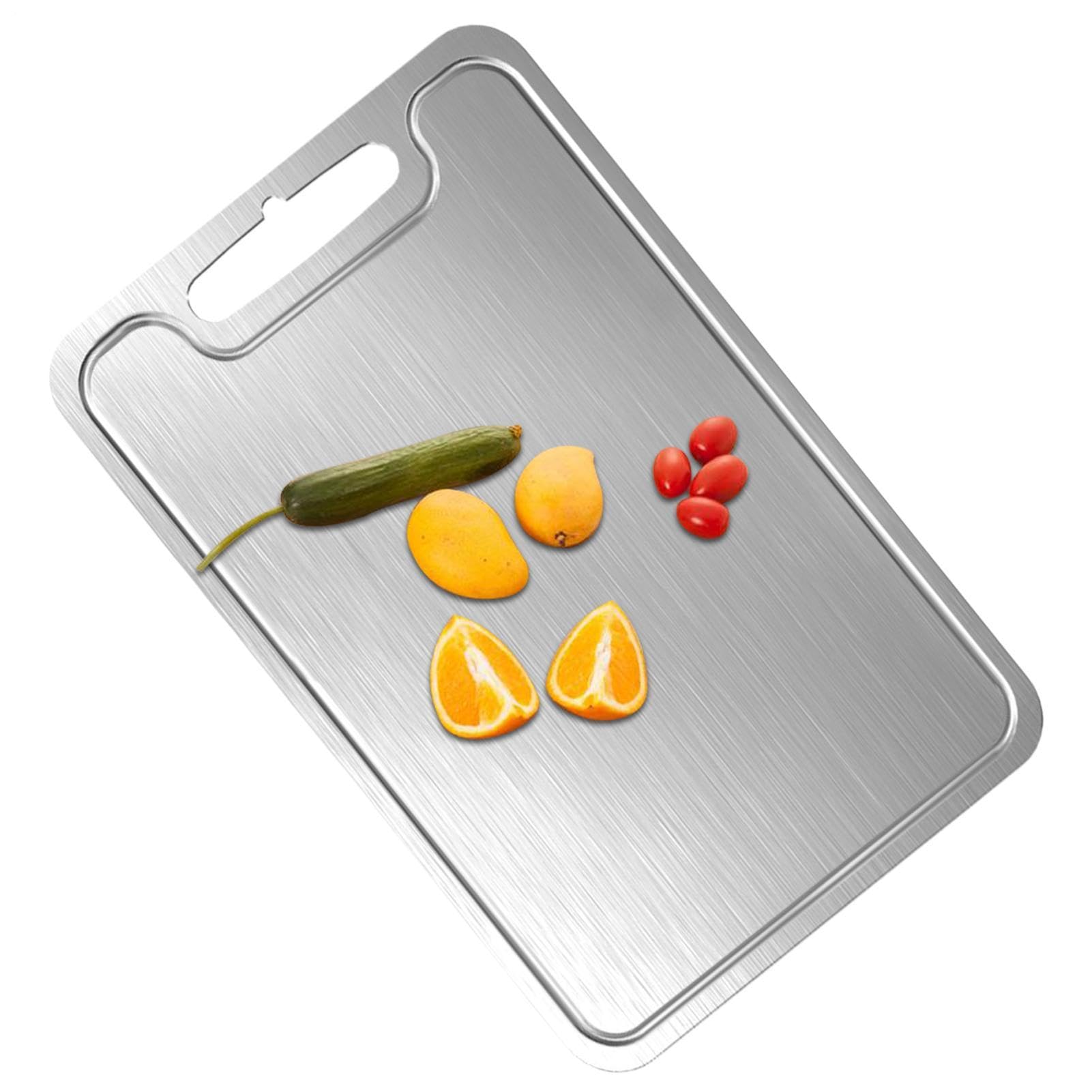 Tablas de corte para cocina, grandes seguras de titanio | Utensilio de | cocina antiadherente de doble cara Preparación de comidas,Carne Verduras Frutas Cocinero Casa BBQ