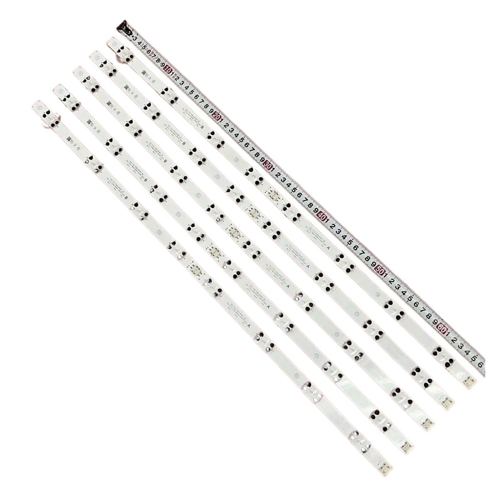 TCETVMVXR Set of 5 LED Backlight Strips for TV 60UN71006LB 60UM71007LB 60UM7100PLB 60UM6950DUB 60UM6900DUB, Suitable for TVIT_Y19_60UM71 EAV64732901(10pcs For 2 TV)
