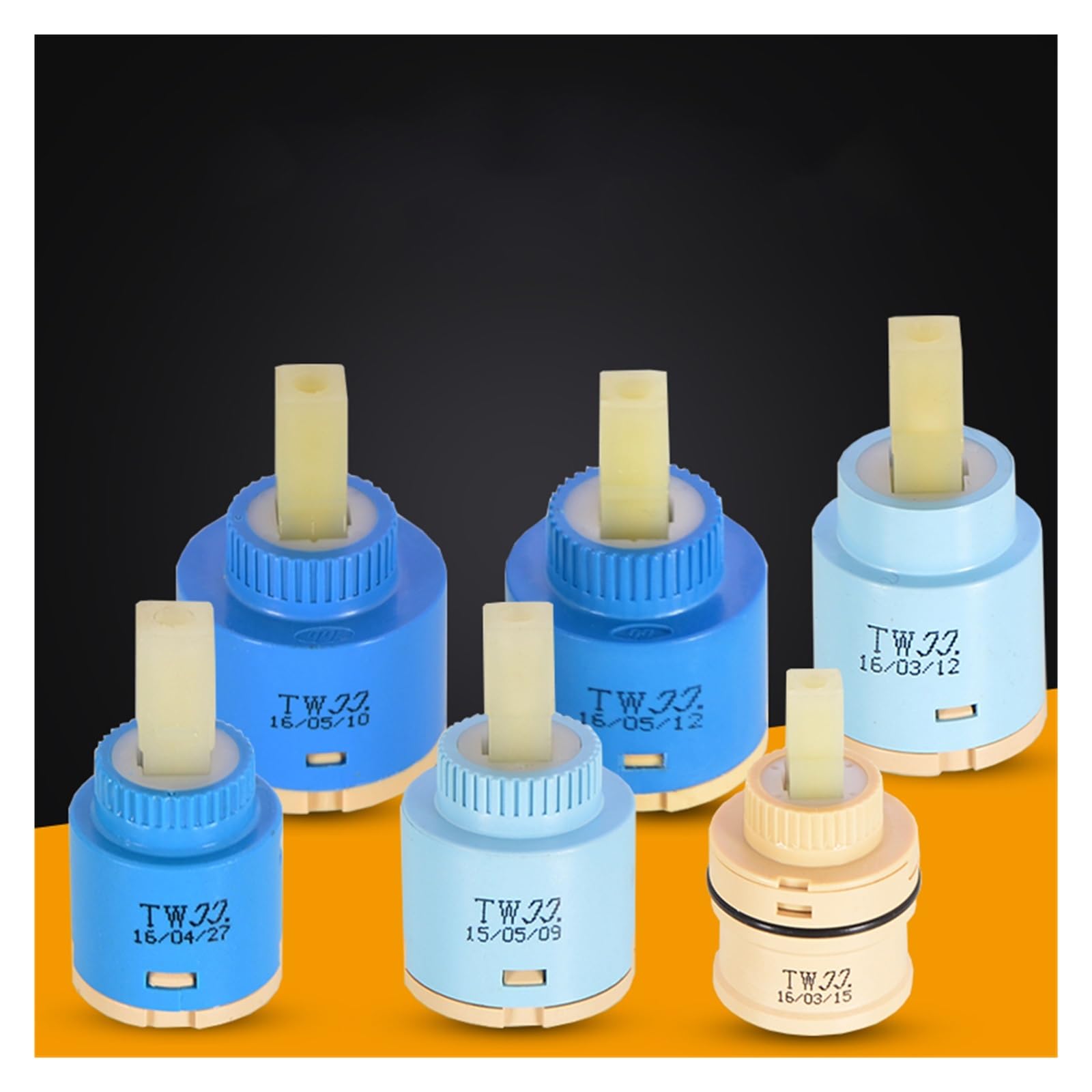 Cartucho Grifo Monomando 1 Uds 25/30/35/40mm ahorro de agua | Mezclador de agua de baño y cocina con cartucho de cerámica de repuesto(40mm D3-6-5)