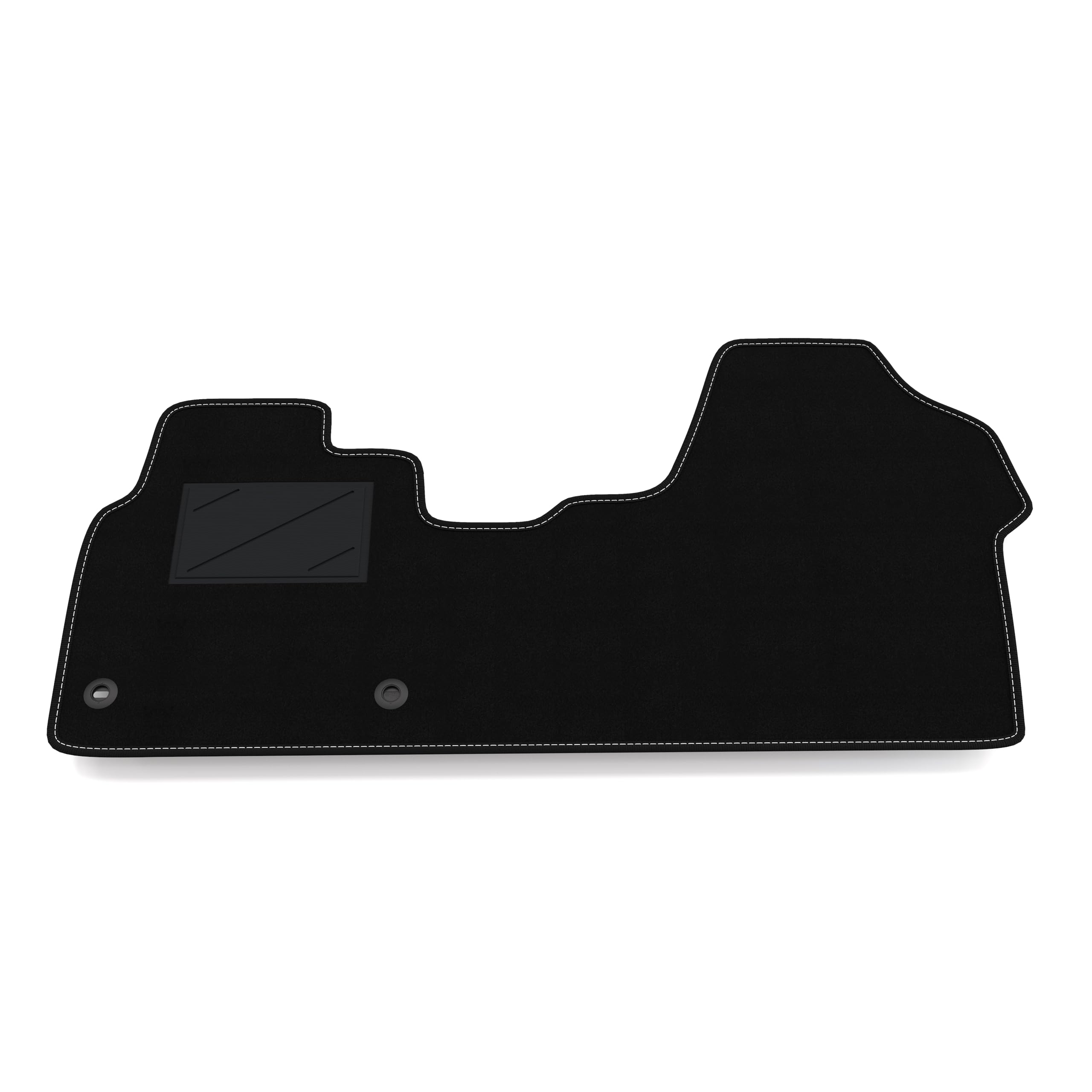 Tappetini Auto In Moquette Per Opel Vivaro (2019-2025) - Kit Anteriore Su Misura Con Fissaggi Originali - Set Personalizzato Per Vivaro