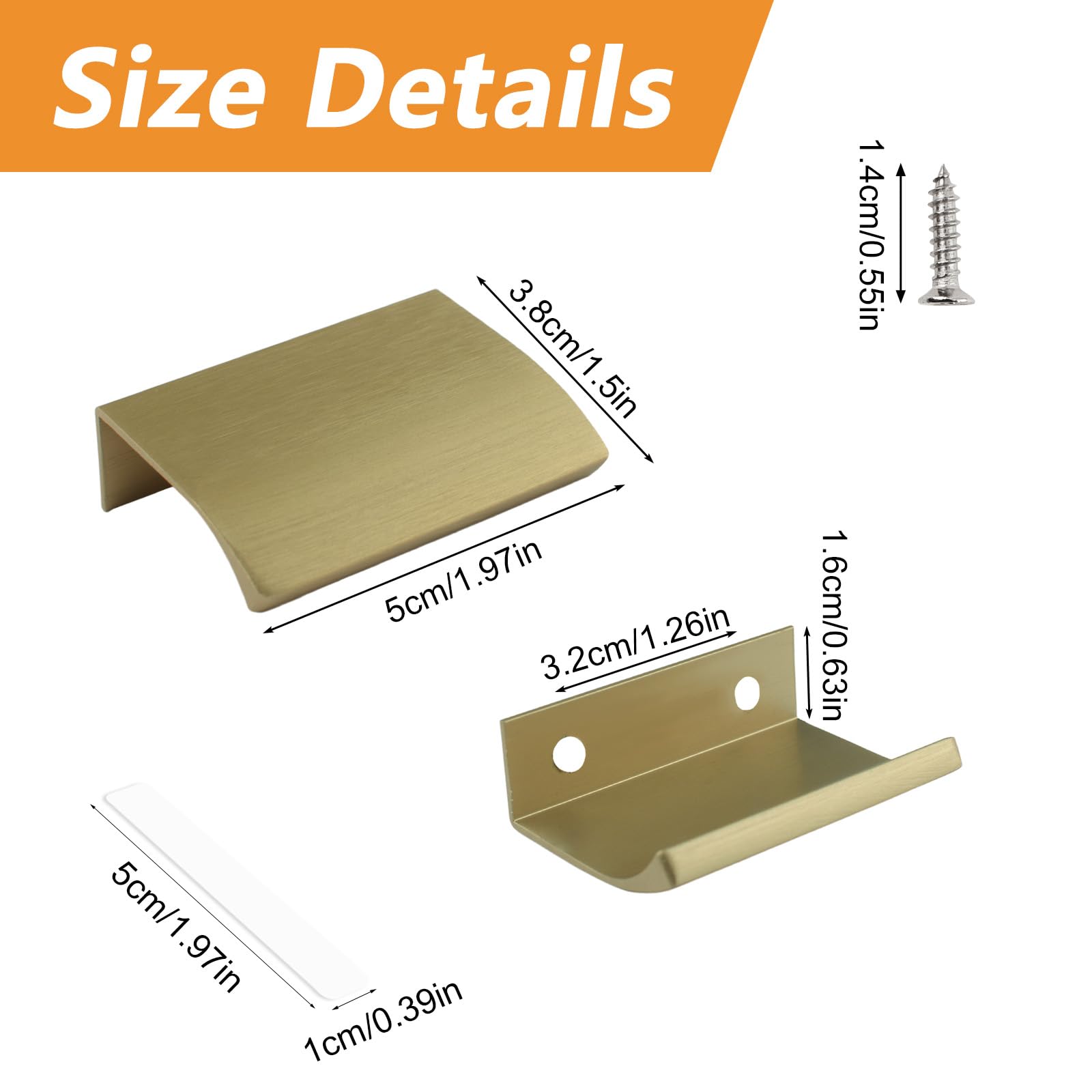 MOROBOR 8 Pack Finger Edge Pulls - Image 2