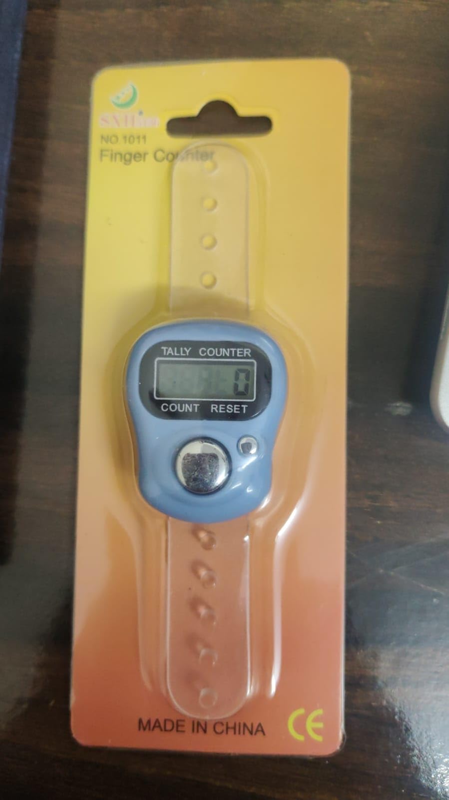 Mini Hand Tally Counter Finger Ring Digital Electronic Head Count, Jap Counter Counting Machine for Mantra Jap and Cricket Umpire and Small-Multicolour (4)