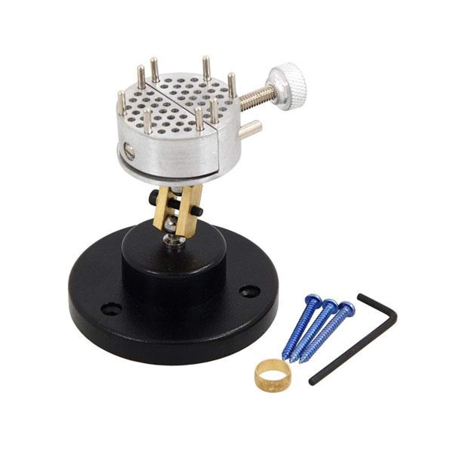 Universal Work Holder with Round Base - Hands Free Support - Small vice clamp