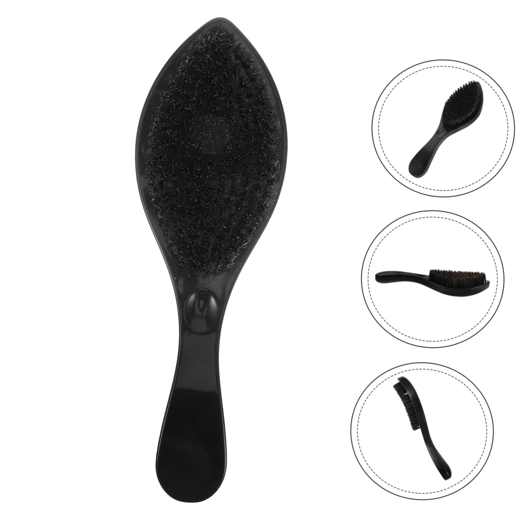 3 Stück Hölzerne Bartbürste für Männer Pflegebürste mit Naturborsten für Bartstyling für Bartgrößen Perfektes für Männer zu Besonderen Anlässen