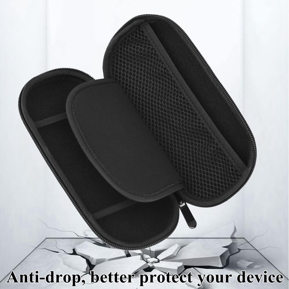 JOEBO Funda de almacenamiento para PS Vita, funda protectora rígida, bolsa de transporte para VITA, impermeable y a prueba de golpes, pequeña bolsa de viaje para consolas de juegos, cargadores,