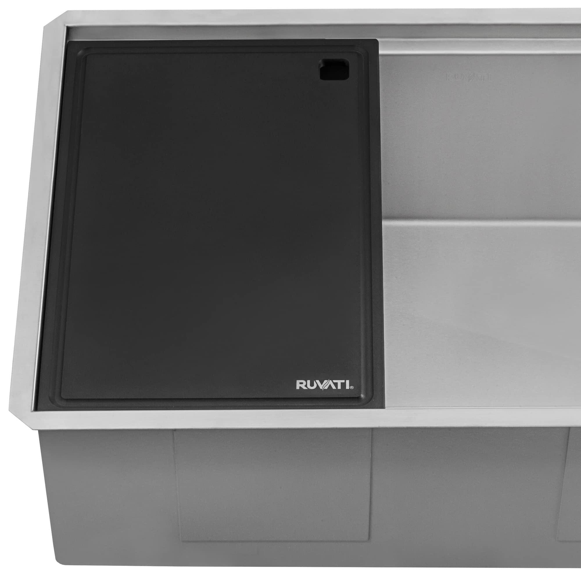 Amazon.com: Ruvati 17 x 11 inch Matte Black Composite Replacement