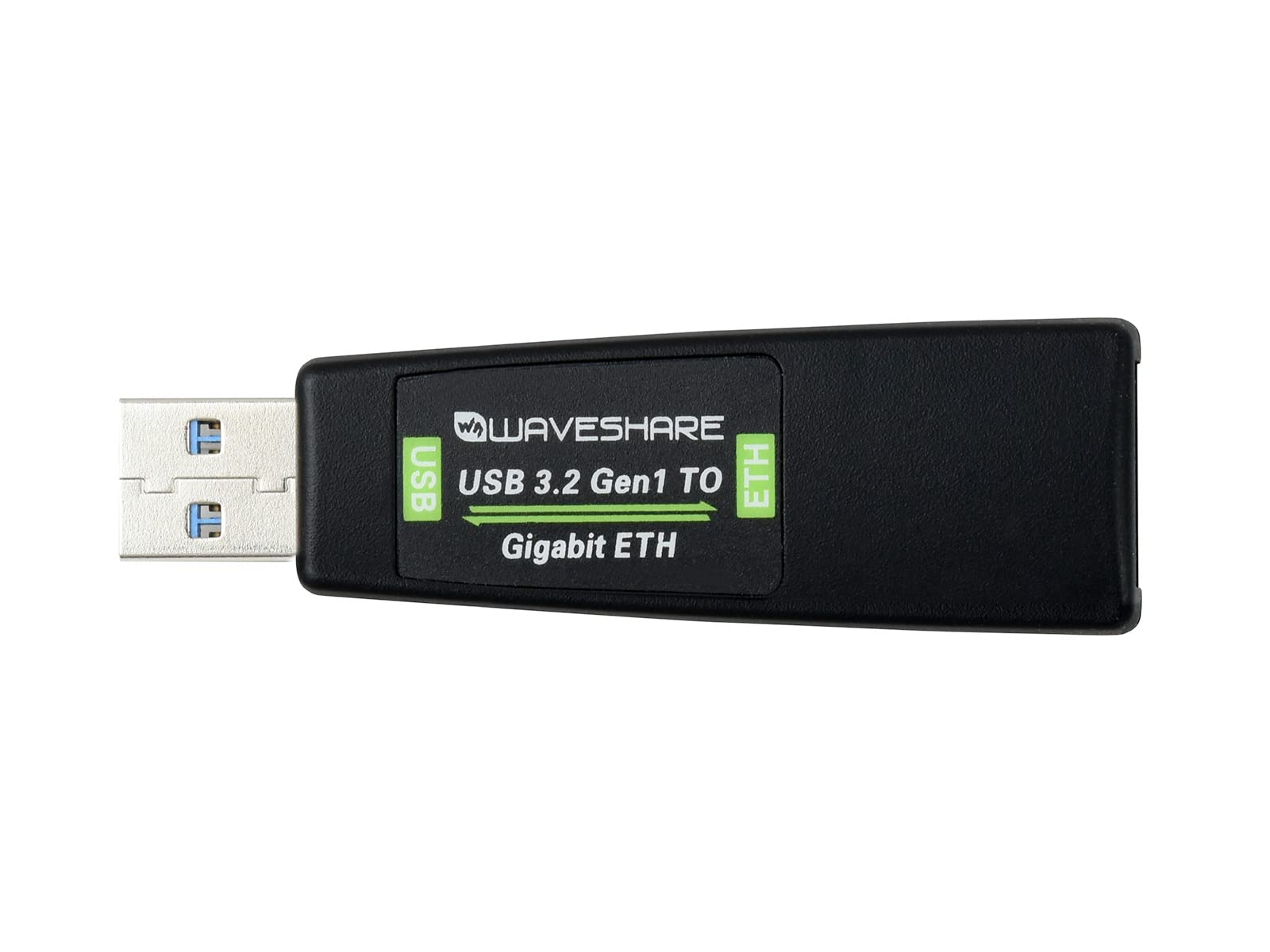 Waveshare USB 3.2 Gen1 to Gigabit Ethernet Converter Driver-Free Plug and Play