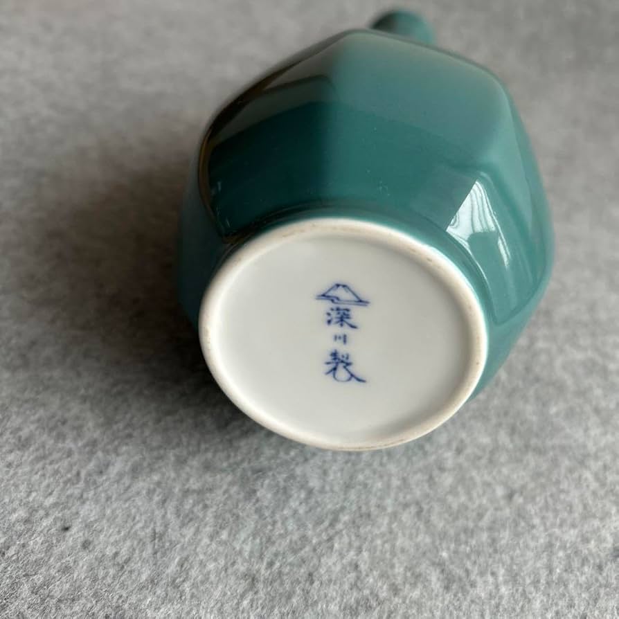 青磁　一峰　花瓶 Amazon.co.jp: 深川青磁 一輪挿し 鶴首花瓶 深川製磁／木箱付