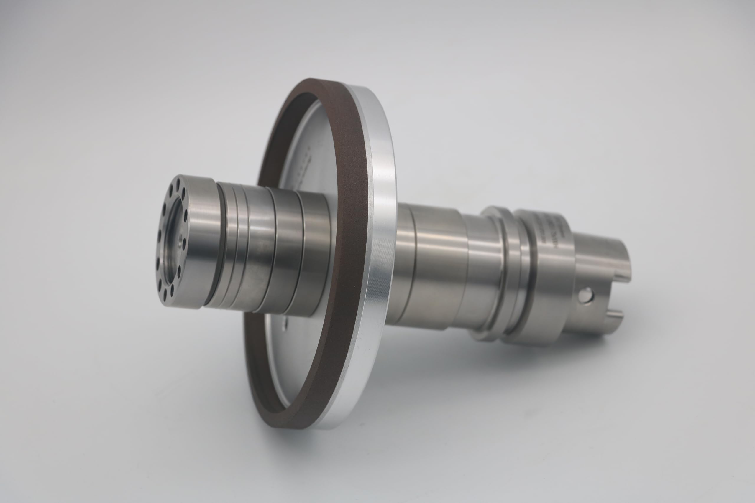 Ściernica diamentowa z żywicą 6AA9, podwójna granulacja D126/D46, 125x20x32x8x5 mm do tarczy tnącej z węglika spiekanego do maszyny CNC Vollmer