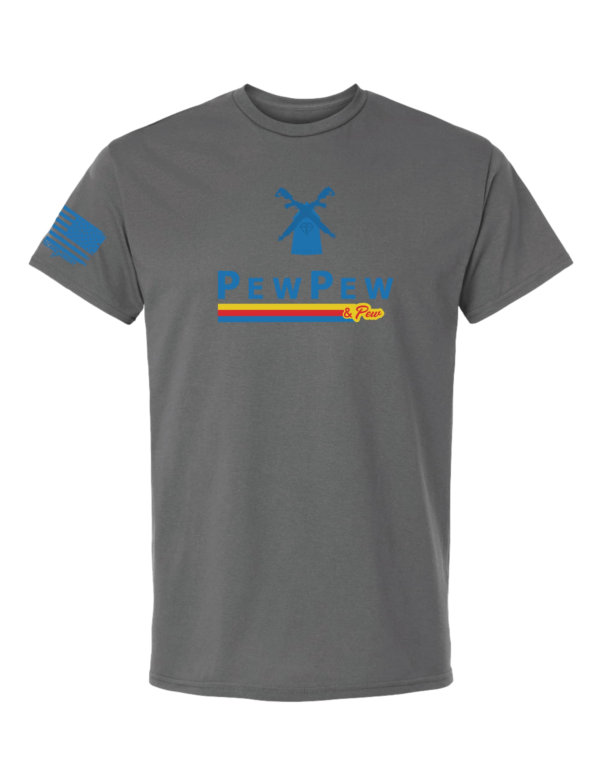 PewPew and Pew Dutch Coffee Rifle Windmill Bros T-Shirt