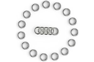 5/8 inch Welded O Rings - Sturdy Stainless Steel Round Ring Buckles
