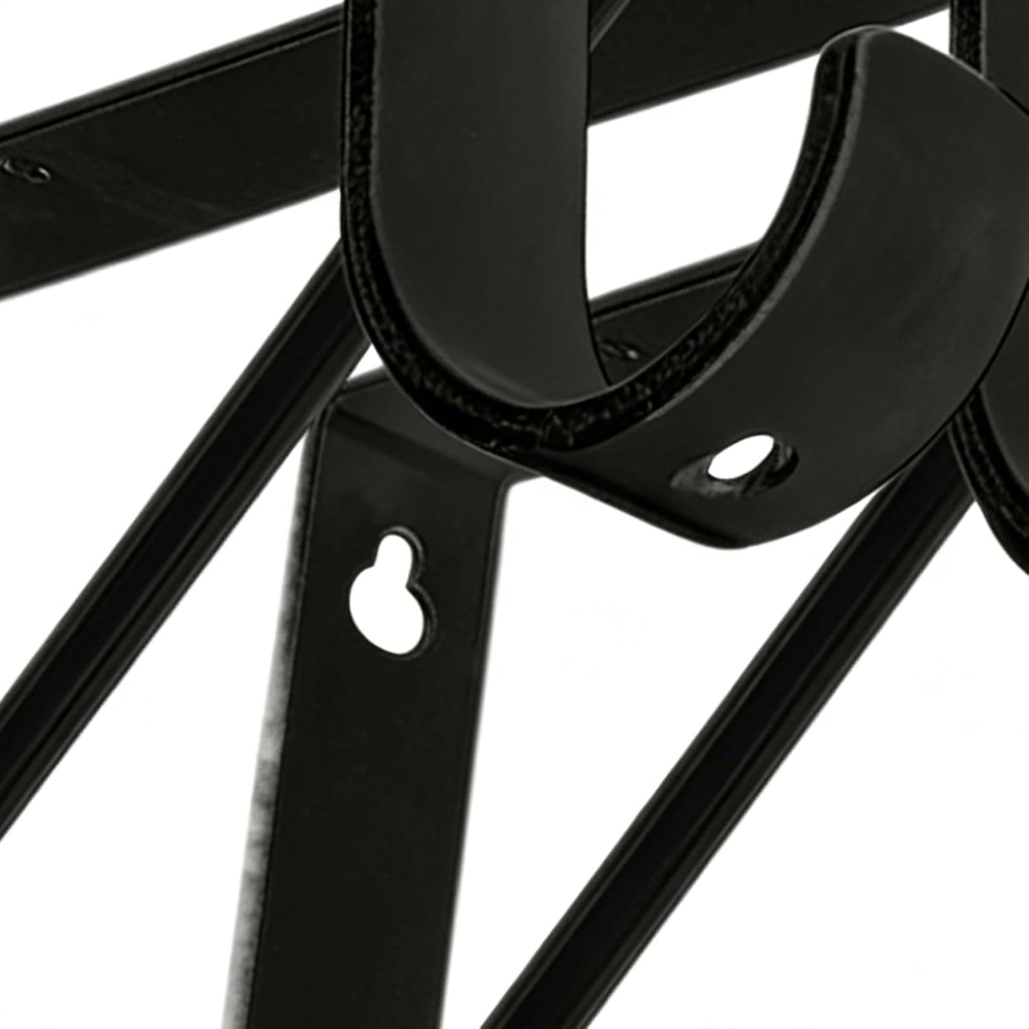 Stainless Steel Rod Bracket, Triangular Closet Bracket, 6 Inch Rod with Heavy Duty Support, Metal Shelf Pole with Secure Mount, Closet Organizer with Sleek Finish, Wardrobe for Home and Bedroom