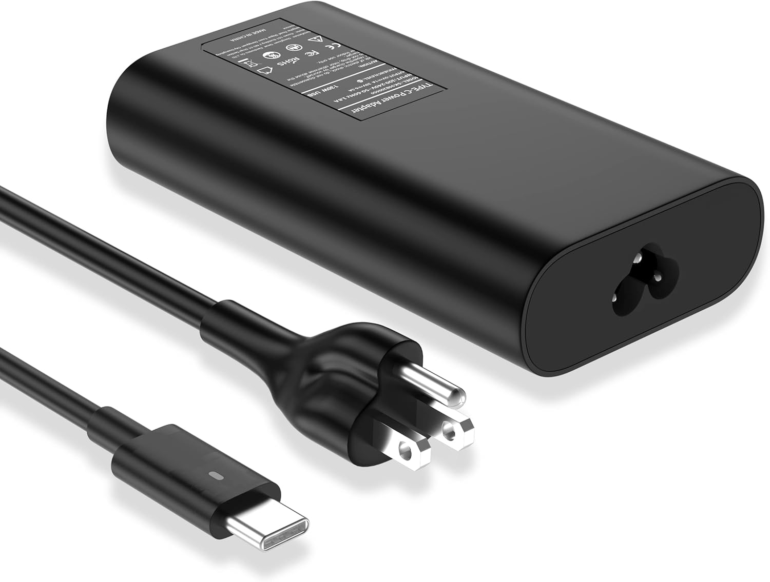 130W Laptop Charger USB C Compatible with Dell XPS 15 16 17 Series, for Latitude