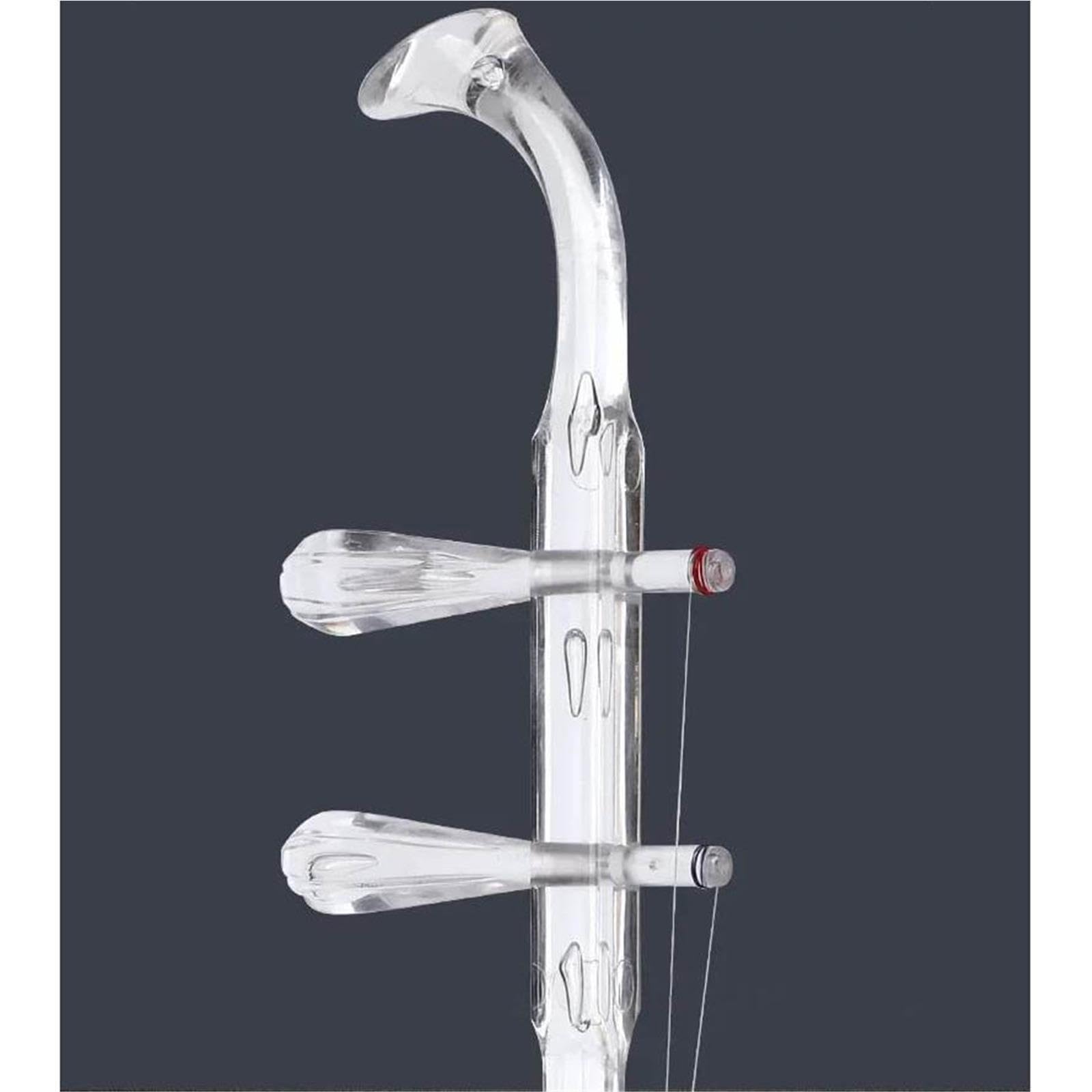 Erhu Musikinstrumente Transparentes Harz Erhu