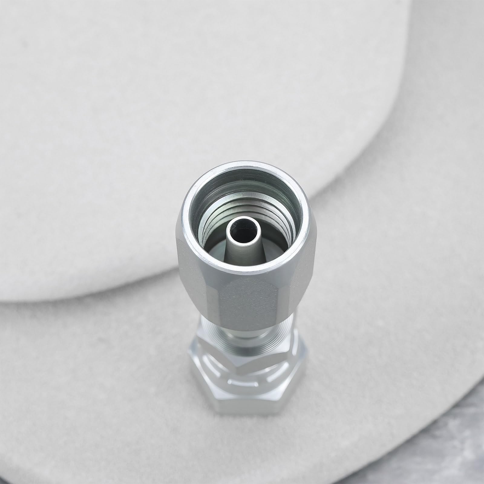 OTOTEC accesorios de manguera hidráulica reutilizables BSP 1/4 pulgadas R1T 1SN