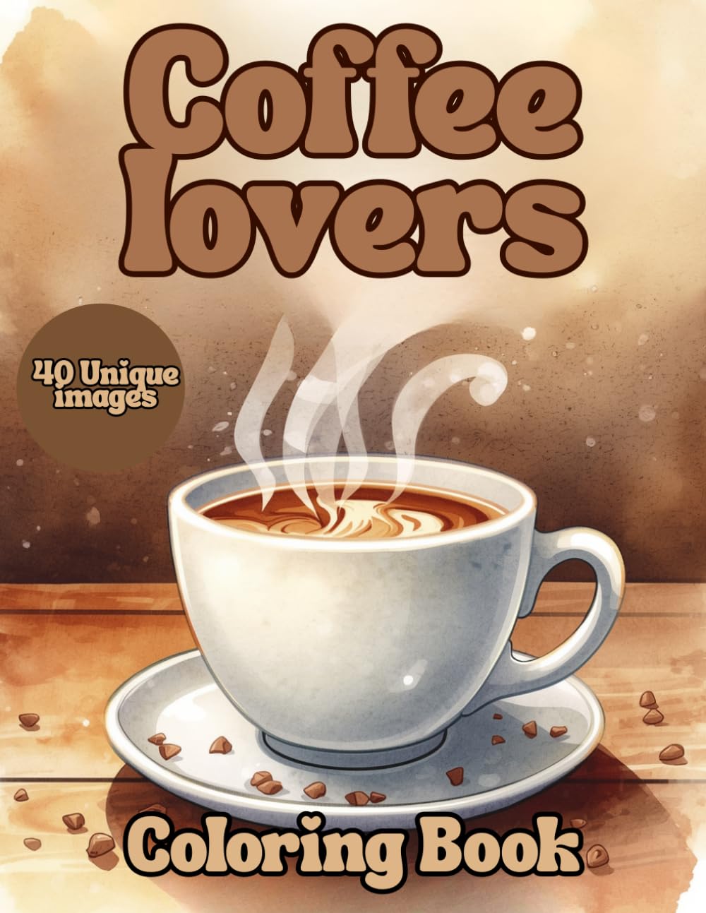 Cozy Coffee Coloring Book: Cafes & Relaxing Coffee Moments for Stress Relief: A Cute and Cozy Coffee Lovers Coloring Book with 40 Adorable ... and Relaxing Cafe Scenes for Adults and Teens