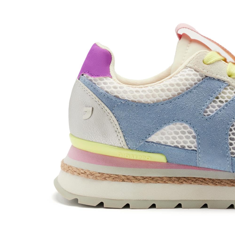 Zapatillas CUÑA Piel Y Rejilla Eddington