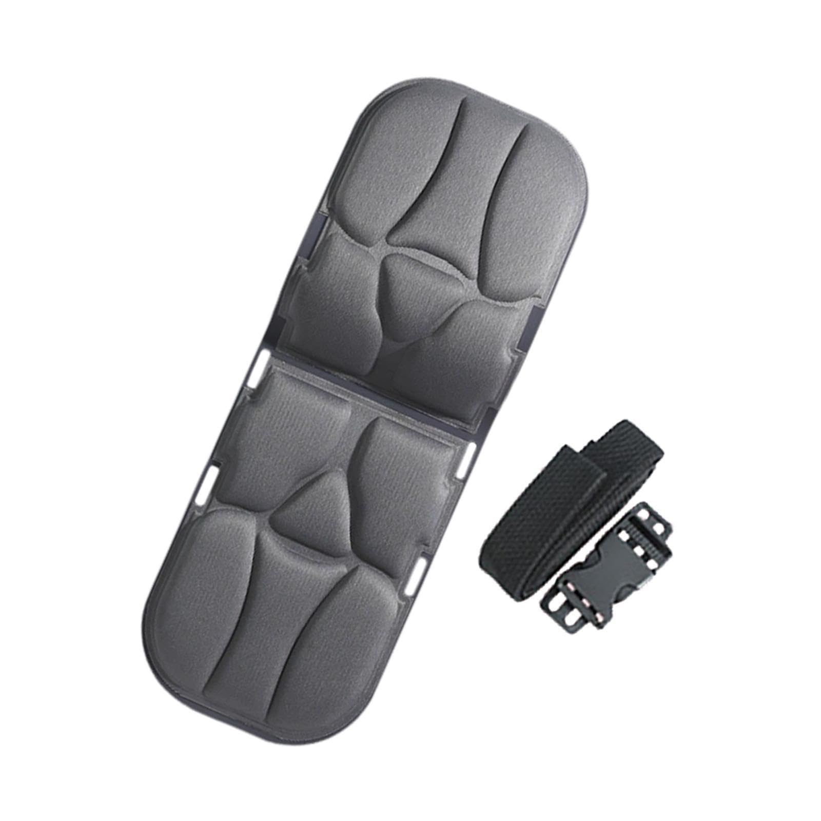 Soulager le mal de dos avec l'appui-tête de chaise de bureau ergonomique gris