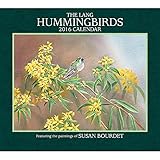 Lang Hummingbirds 2016 Wall Calendar by Susan Bourdet, January 2016 to December 2016, 13.375 x 24 Inches (1001918)