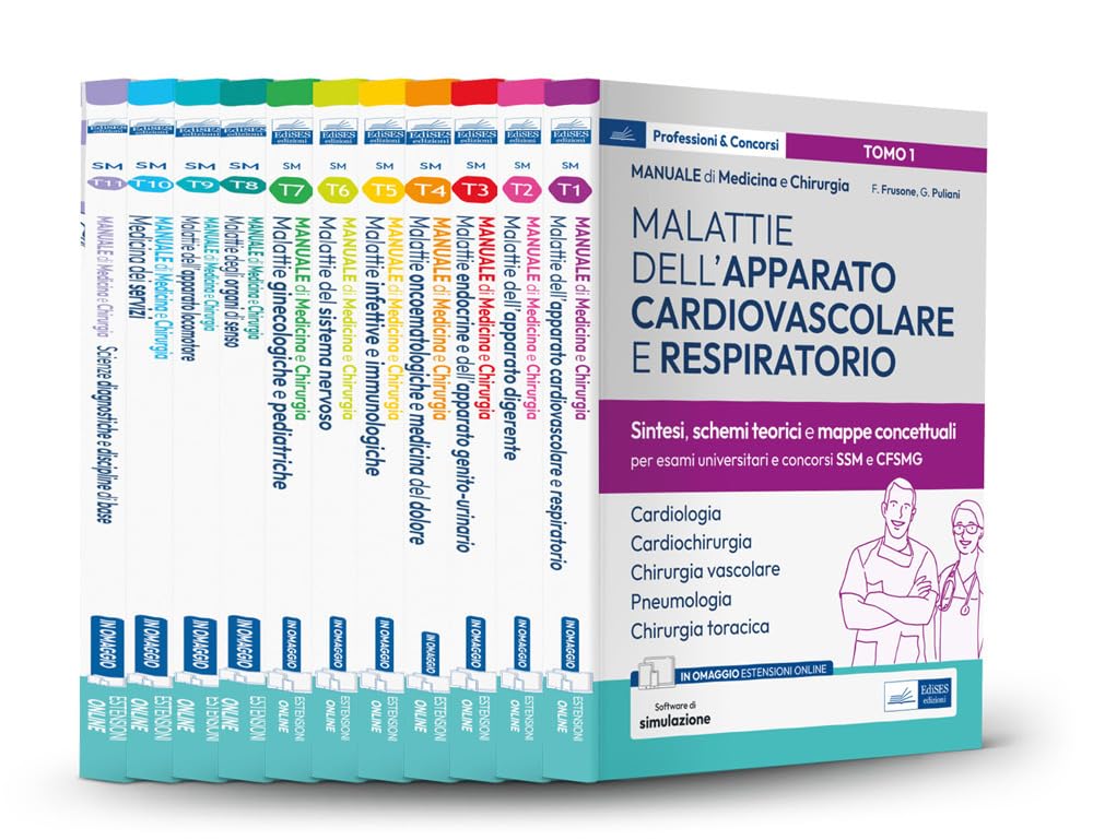 Manuale di medicina e chirurgia. Con espansione online. Con software di simulazione (Vol. 1-11)