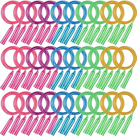 Colorful Jump Rope Set for Sports and Parties Cover