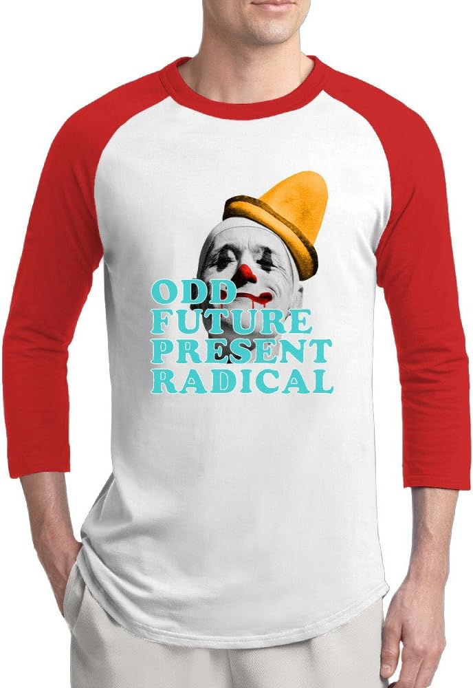 Men's Odd Future Band Radical Album Cover Contrast Color Raglan Shirts Tee