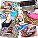Elongdi Water Beads Pack Rainbow Mix Over 50,000 Beads Growing Balls, Jelly Water Gel Beads for Spa Refill, Kids Sensory Toys, Vases, Plant, Wedding and Home Decor