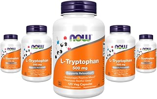 QCYDOBRASIL L-triptofano 500mg L-Tryptophan 120 Veg Caps 5 unidades Produto Importado