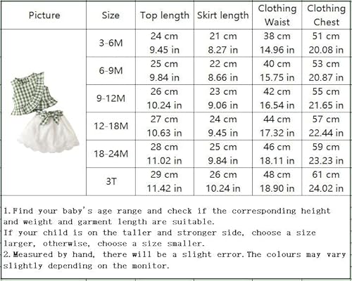 Lamgool Toddler Baby Girls Ruffle Sleeveless Shirt Top + Bowknot Skirt Set Summer Clothes 2 Piece 3T #TOP6