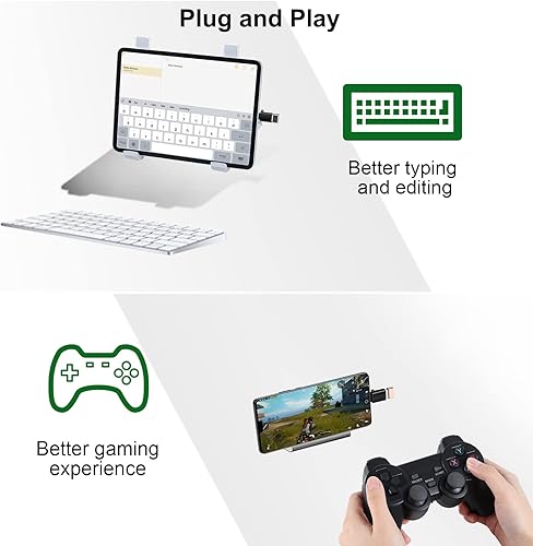 Miniatura 5 de BaseNew Adaptador USB C a USB, adaptador USB a USBC-C, adaptador USB a USB C, adaptador USB C macho a USB hembra, adaptador USB C para MacBook