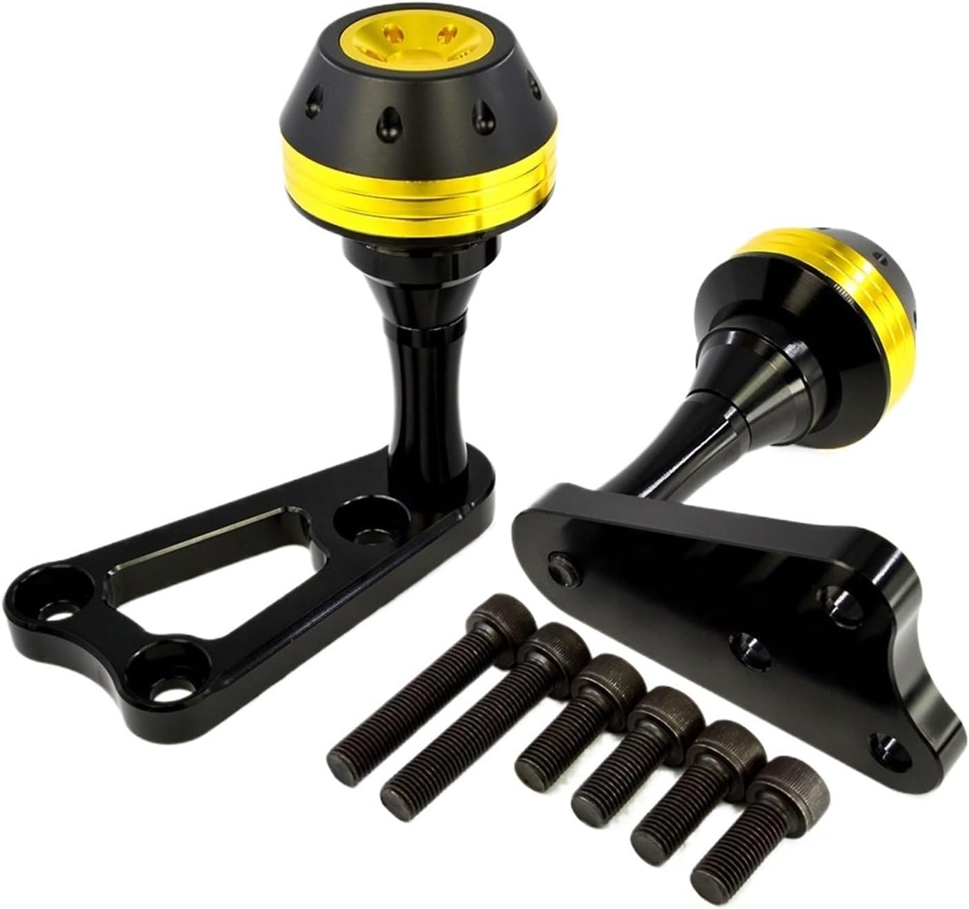 SSIMOO Frame Sliders Fairing Guard Anti Crash Pad Protector Compatible With YZF R3 R25 MT-03 MT03 YZF-R3 ABS YZF-R25(Green)