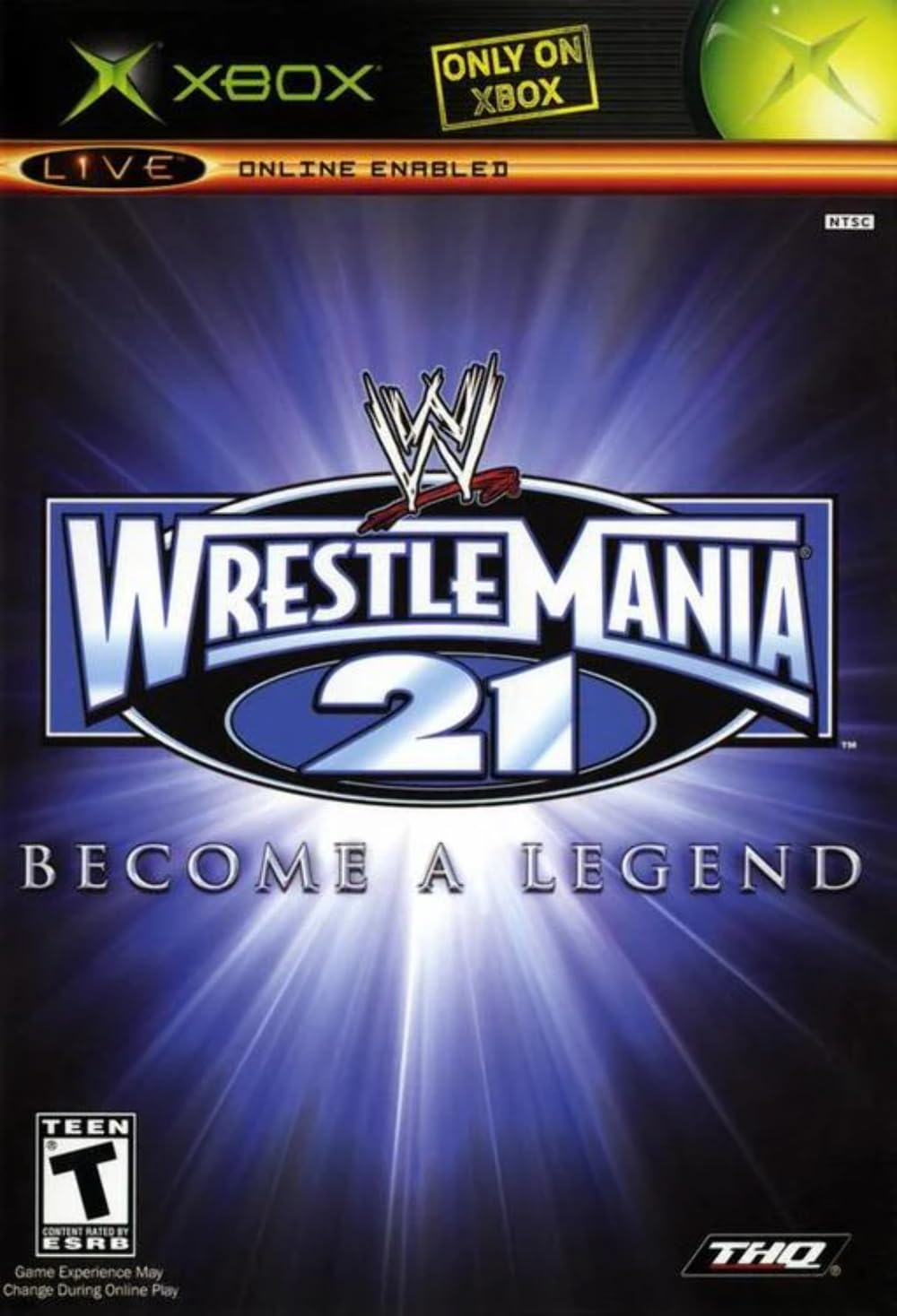 WWE Wrestlemania XXI Become a Legend - Xbox (Renewed)