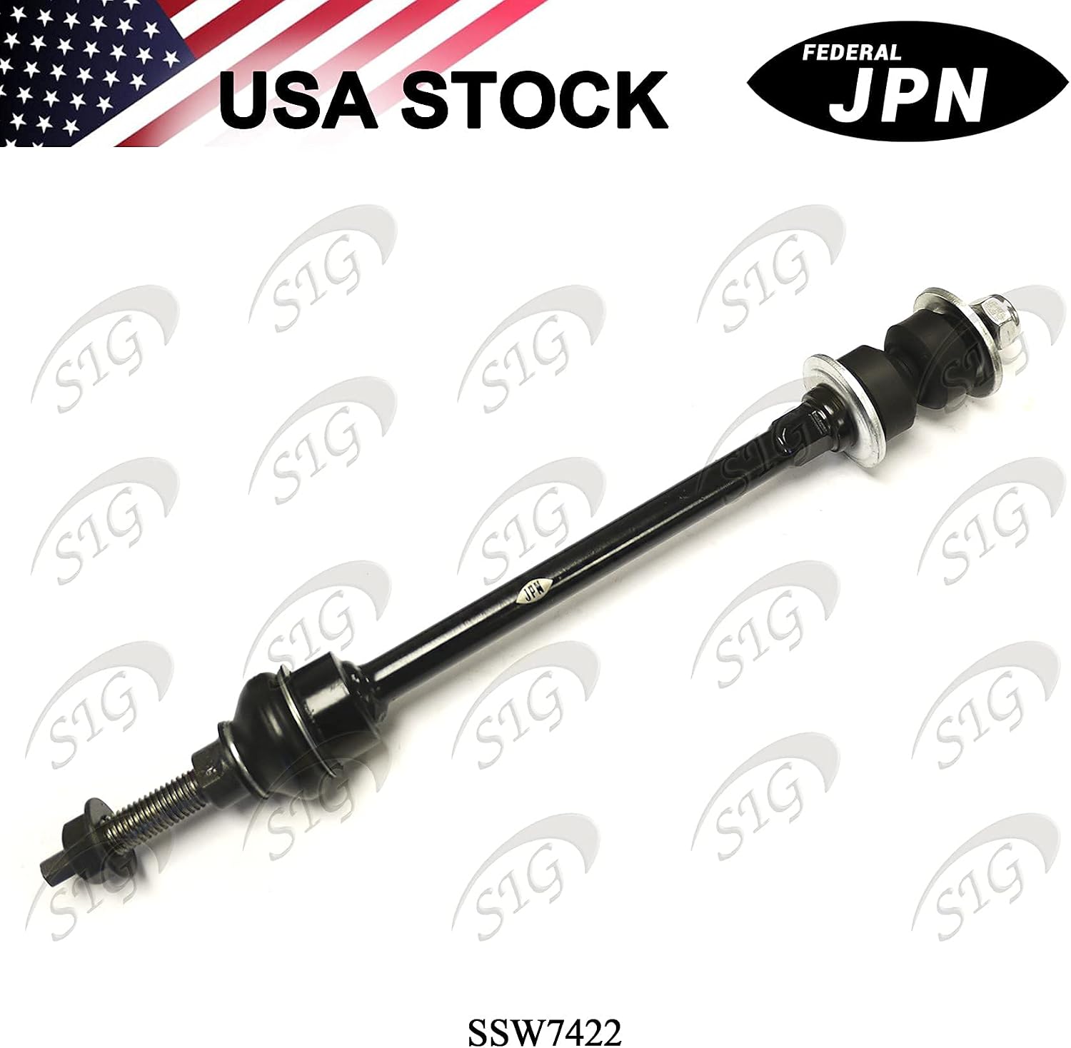Front Left (Driver Side) or Right (Passenger Side) Stabilizer Sway Bar Link Compatible with Dodge Model Ram 1500 (Replacement# 5072935AB, K7422) - SSW7422
