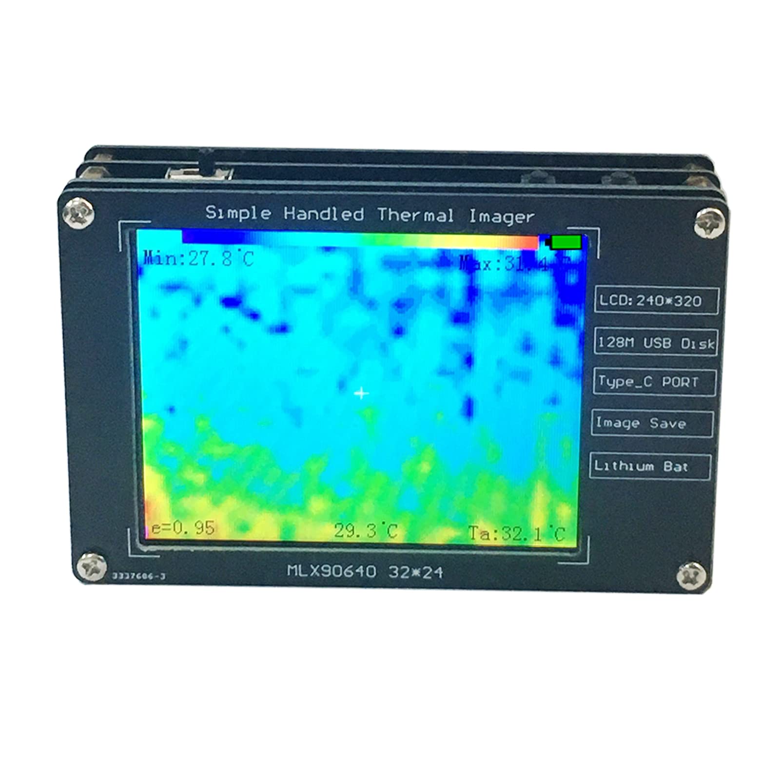 Inmersión térmica infrarroja con sensor térmico infrarrojo de alta precisión para detección de temperatura