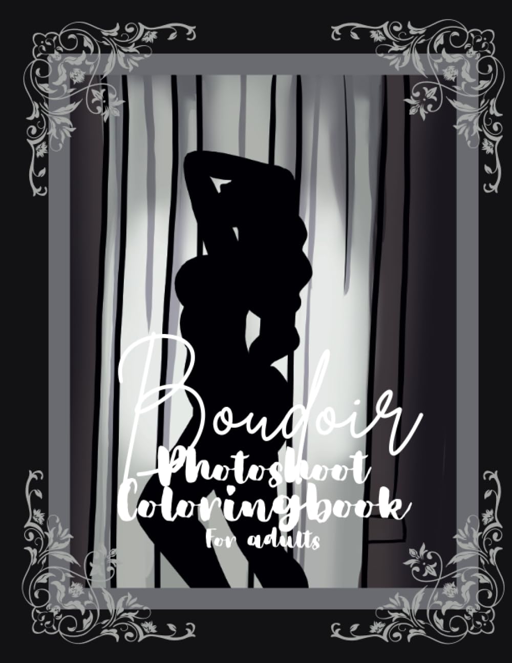 Boudoir Photoshoot Coloring book for adults