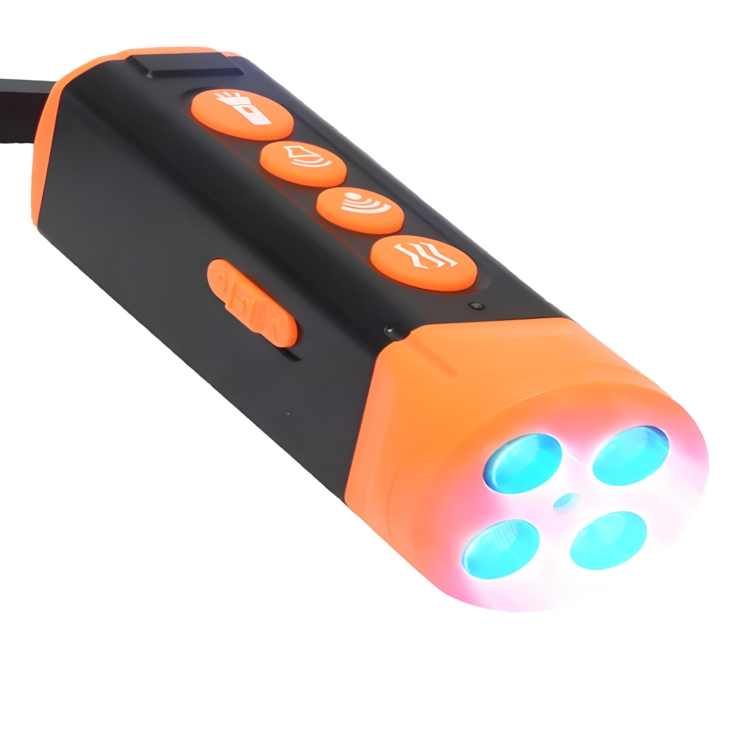 New Rechargeable Dog Barking Deterrent Devices & Barks no More Dog Training Device with 4 Headed Ultrasonic, Alternative to Painful Dog Shock Collar,Just Press-Without Hurting Your Pet