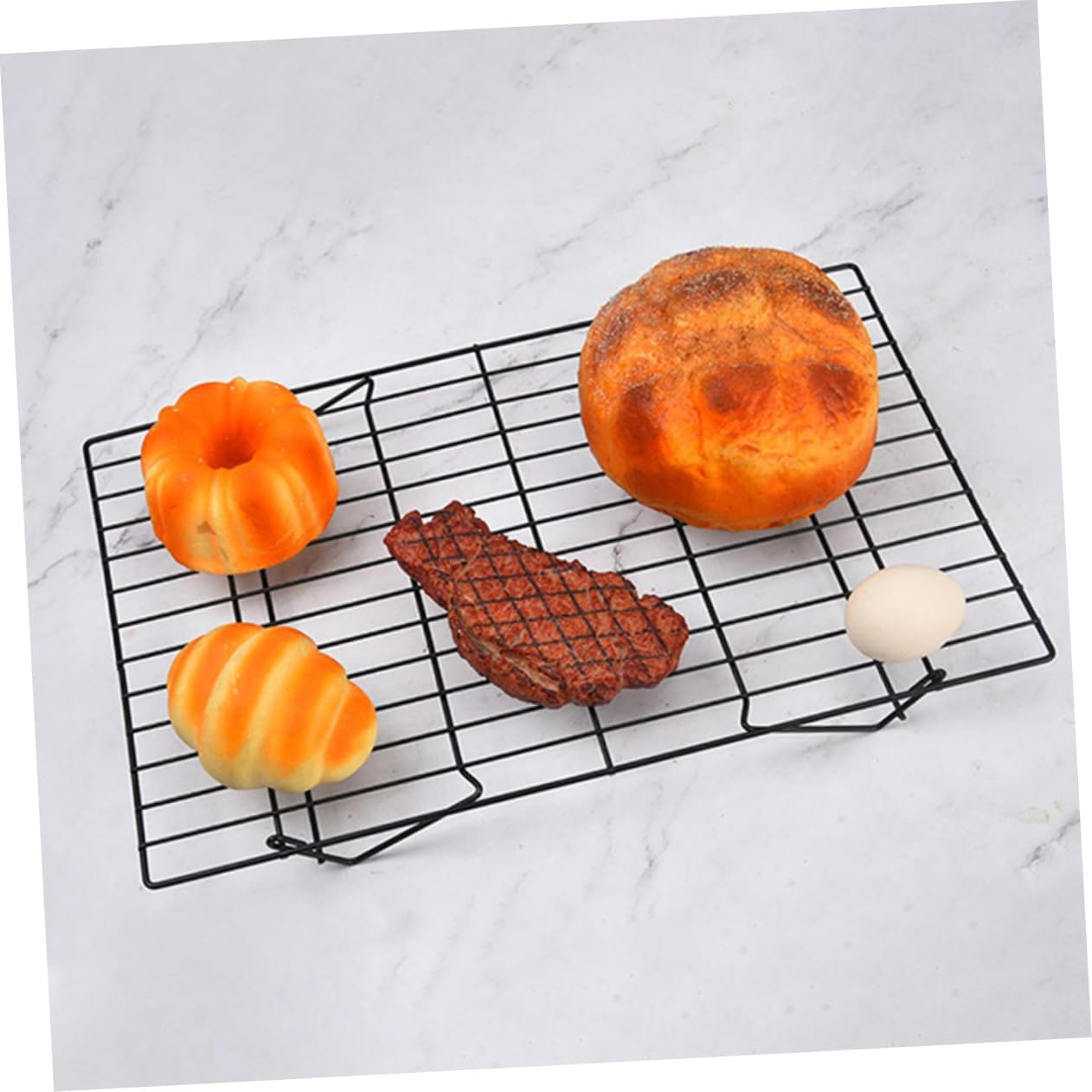 KESYOO 3 Portable Folding Camping Grill Rack Durable Barbecue Rack for Outdoor Cooking Picnic and Patio Use Lightweight and Compact Design