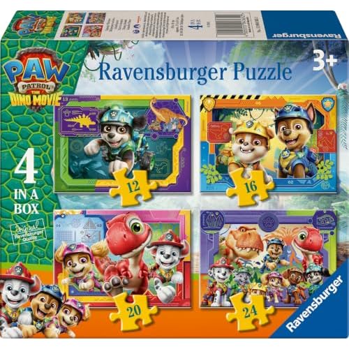 Paw Patrol Dino Movie Puzzle Set for Kids