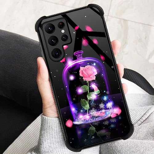 Miniatura 403 de Funda para Samsung Galaxy S23 Plus, protección de grado militar, esquinas a prueba de golpes, funda antiarañazos para Samsung Galaxy S23 Plus, flor