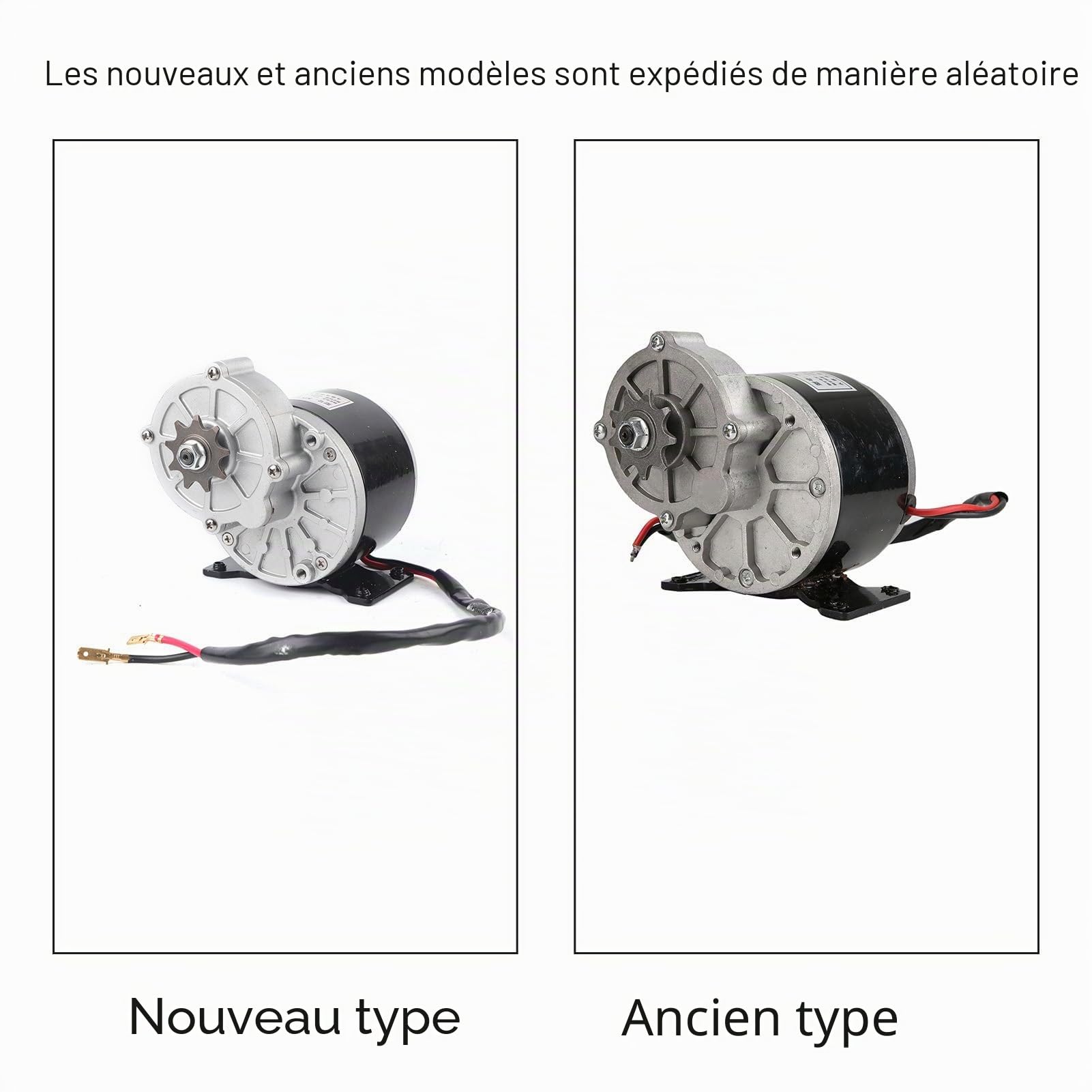 Moteur électrique de réduction de vitesse, moteur de réduction de vitesse de 12V 250W avec le réducteur balayé de moteurs à courant continu de pignon de 9 dents pour le scooter d'E-vélo