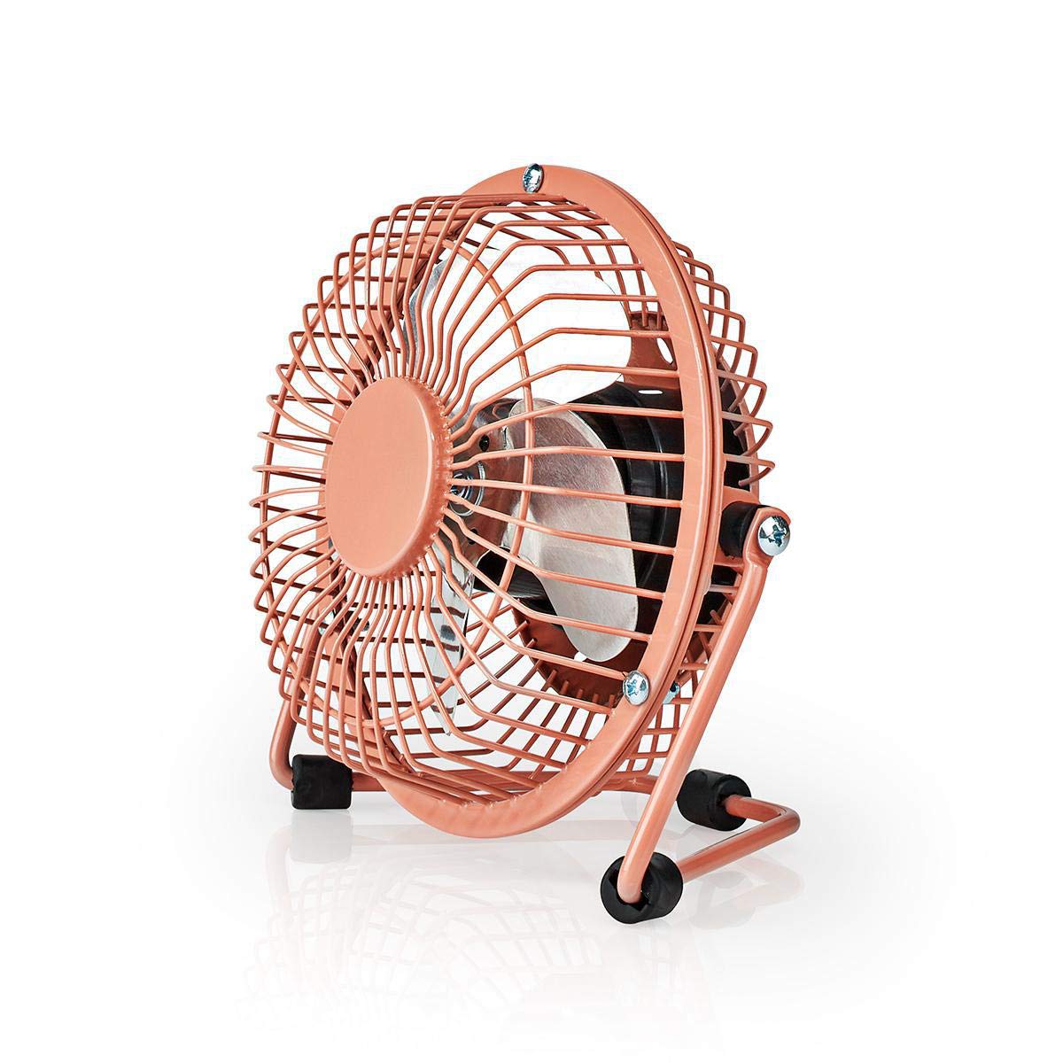 Nedis FNDK1BK15 - Tafel Ventilator 3W/USB 15 cm zwart