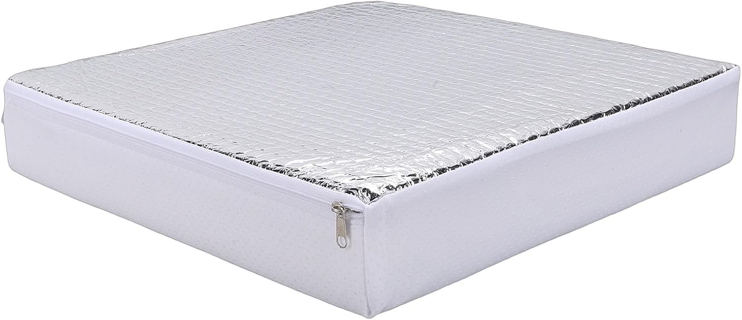 Focket RV Vent Insulator, 14x14x3 Universal Energy Saving with Reflective Surface RV Skylight Insulator, Vent Cover for Inside Campers