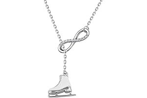 BNQL Skater Necklace: Captivating Charm for Ice Skating Aficionados