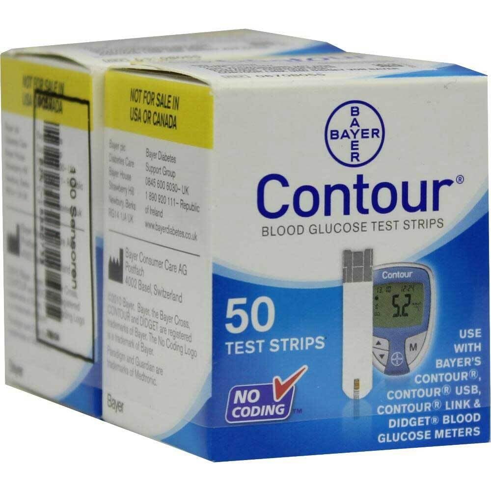CONTOUR Sensoren Teststreifen 100 St