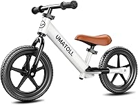 Umatoll Toddler Balance Bike for 2-5 Year Olds - Adjustable No-Pedal Kids Bike, Safe EVA Tires, Ideal Gift for Boys & Girls